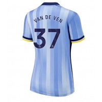 Echipament fotbal Tottenham Hotspur Micky van de Ven #37 Tricou Deplasare 2024-25 pentru femei maneca scurta